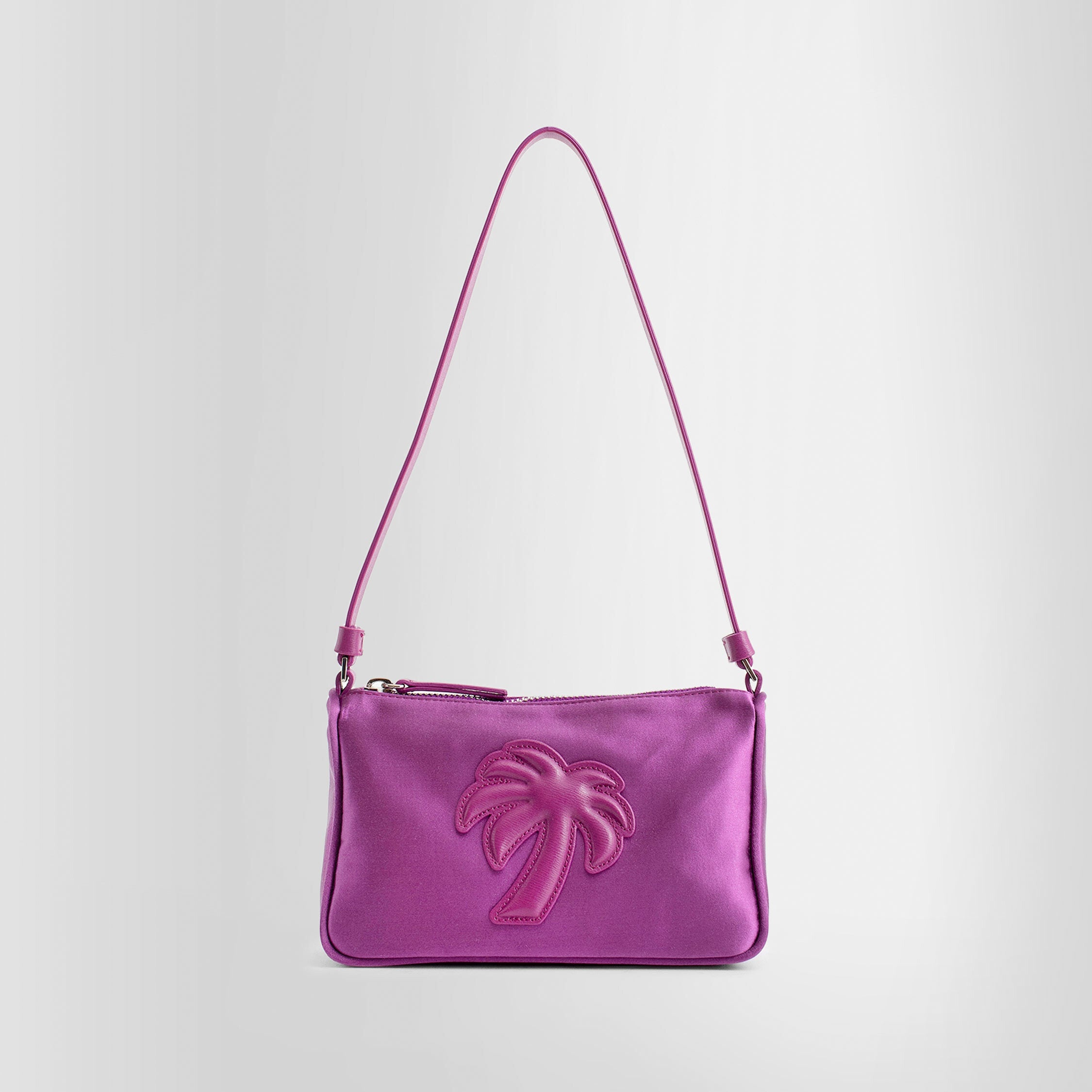 PALM ANGELS WOMAN PURPLE SHOULDER BAGS - 4