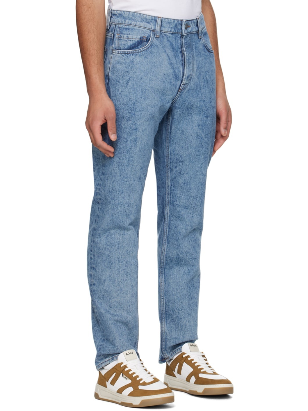 Blue Relaxed-Fit Jeans - 2
