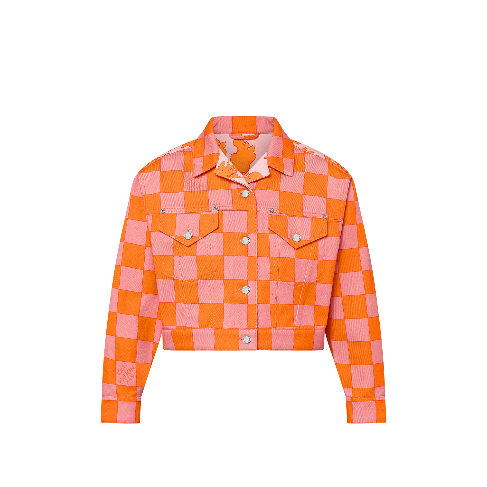 Bouquet Damier Denim Jacket - 1