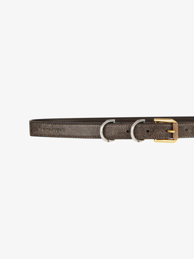 Givenchy VOYOU BELT IN AGED LEATHER outlook