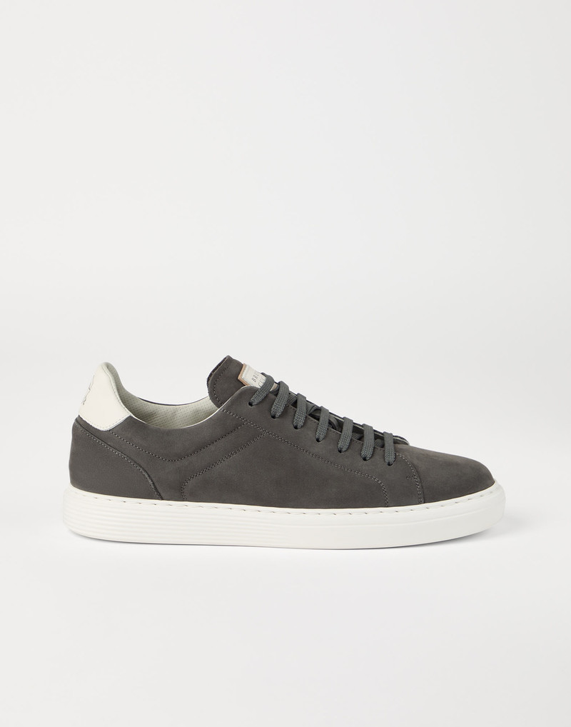 Nubuck calfskin sneakers 5