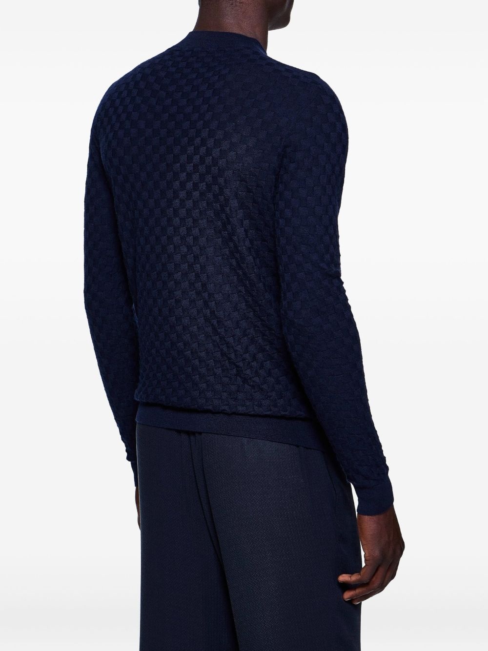 textured sweater - 3
