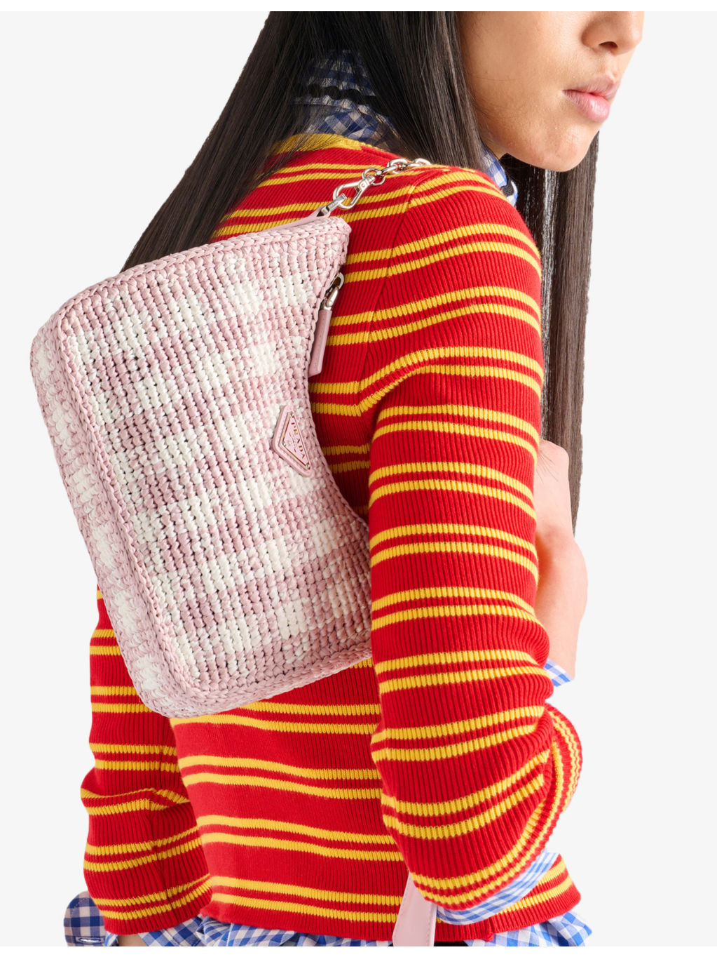 Re-Edition 2005 mini crochet shoulder bag - 2