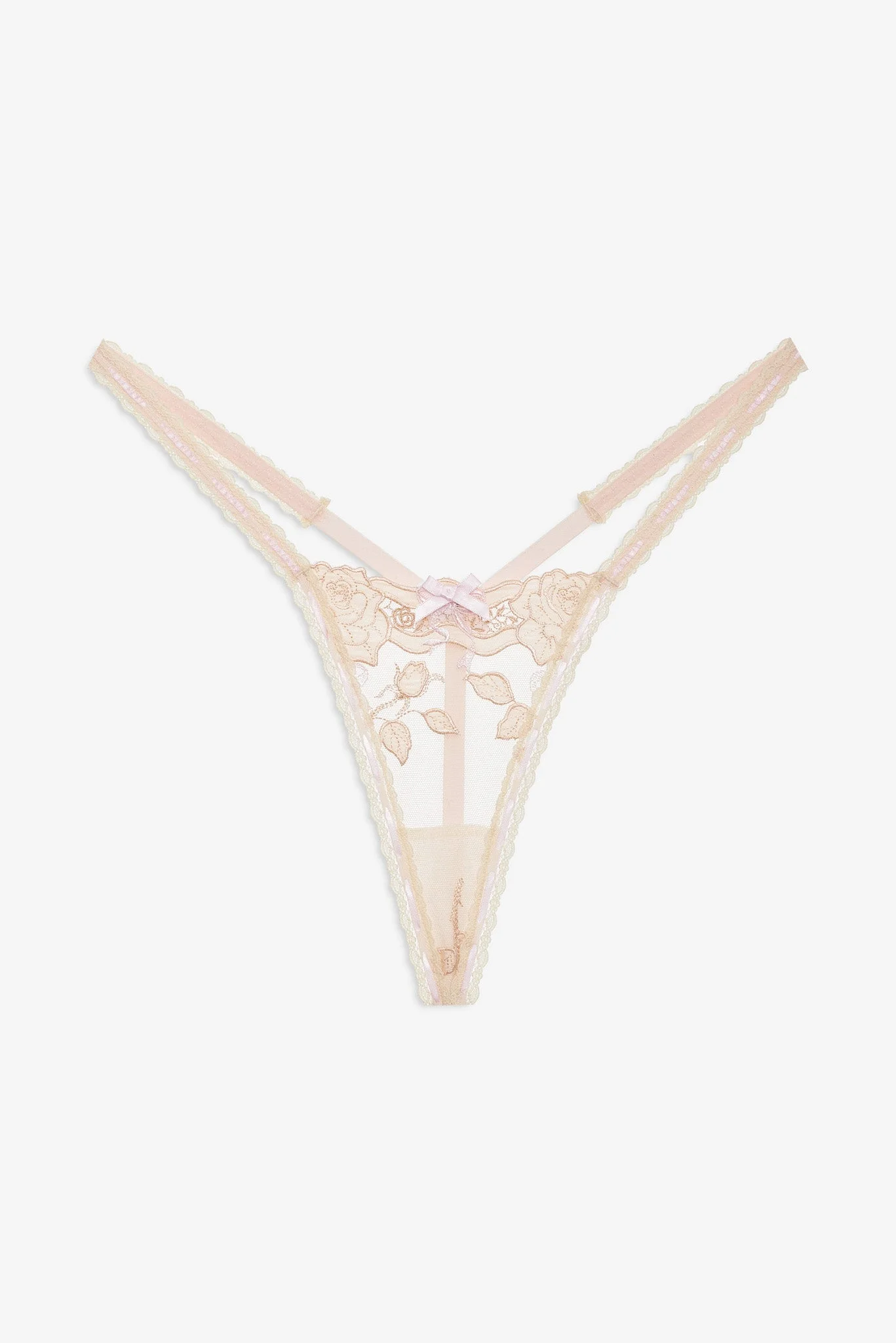 Twilight Rose Thong Panty - 1