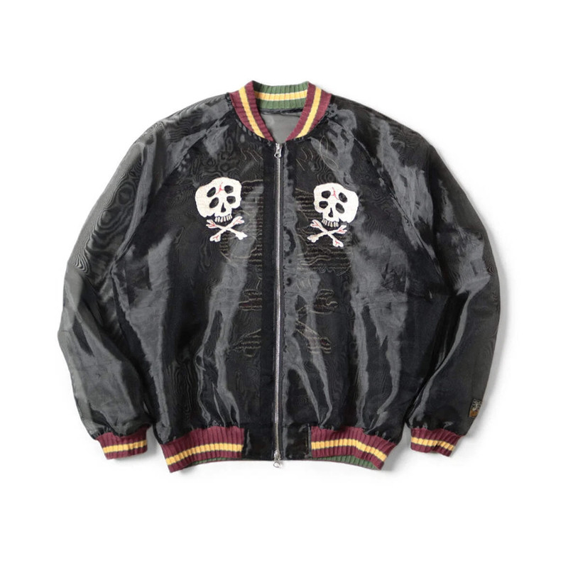KAPITAL Sheer Pearl Souvenir JKT (RAIN SKULL) 1