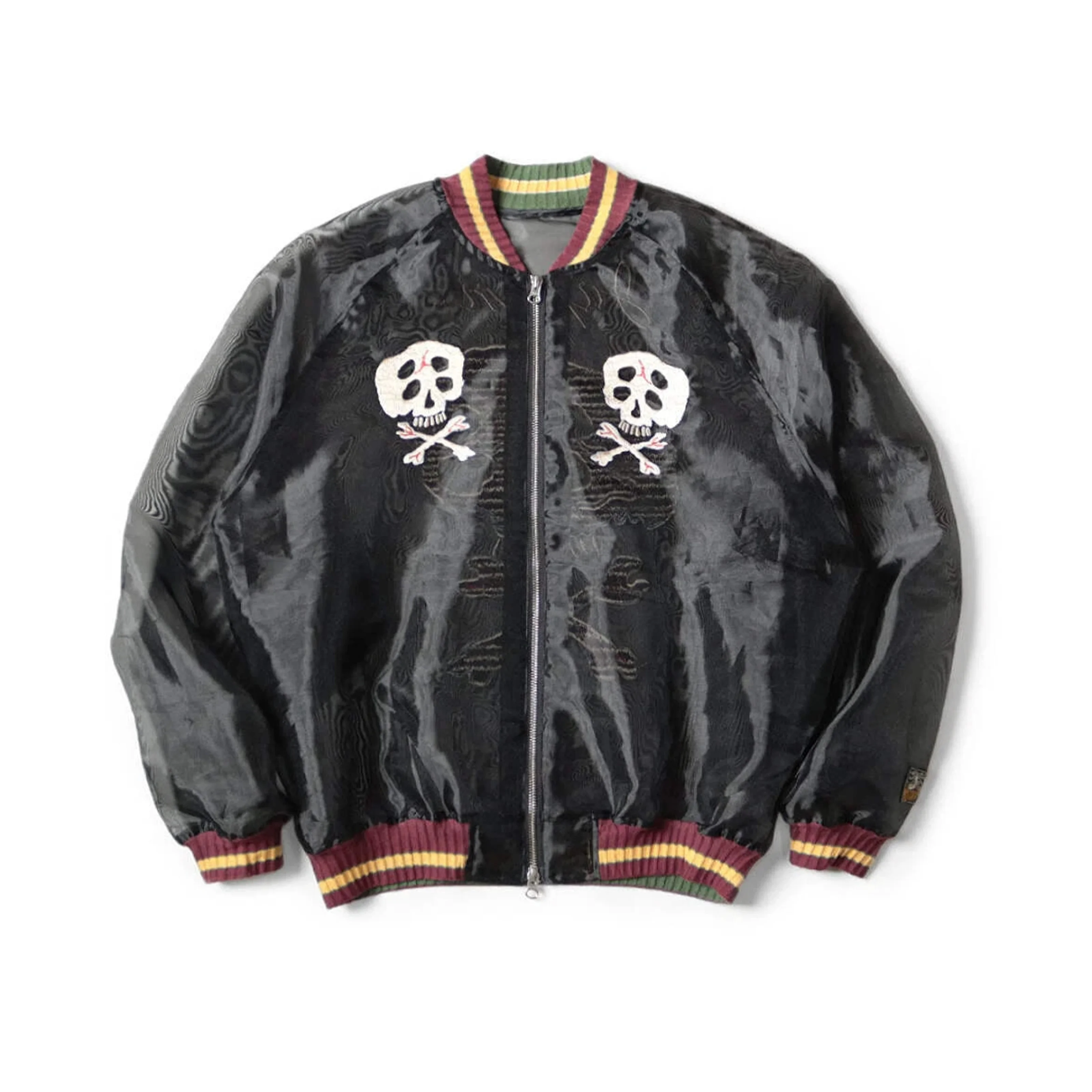 KAPITAL Sheer Pearl Souvenir JKT (RAIN SKULL) - 1