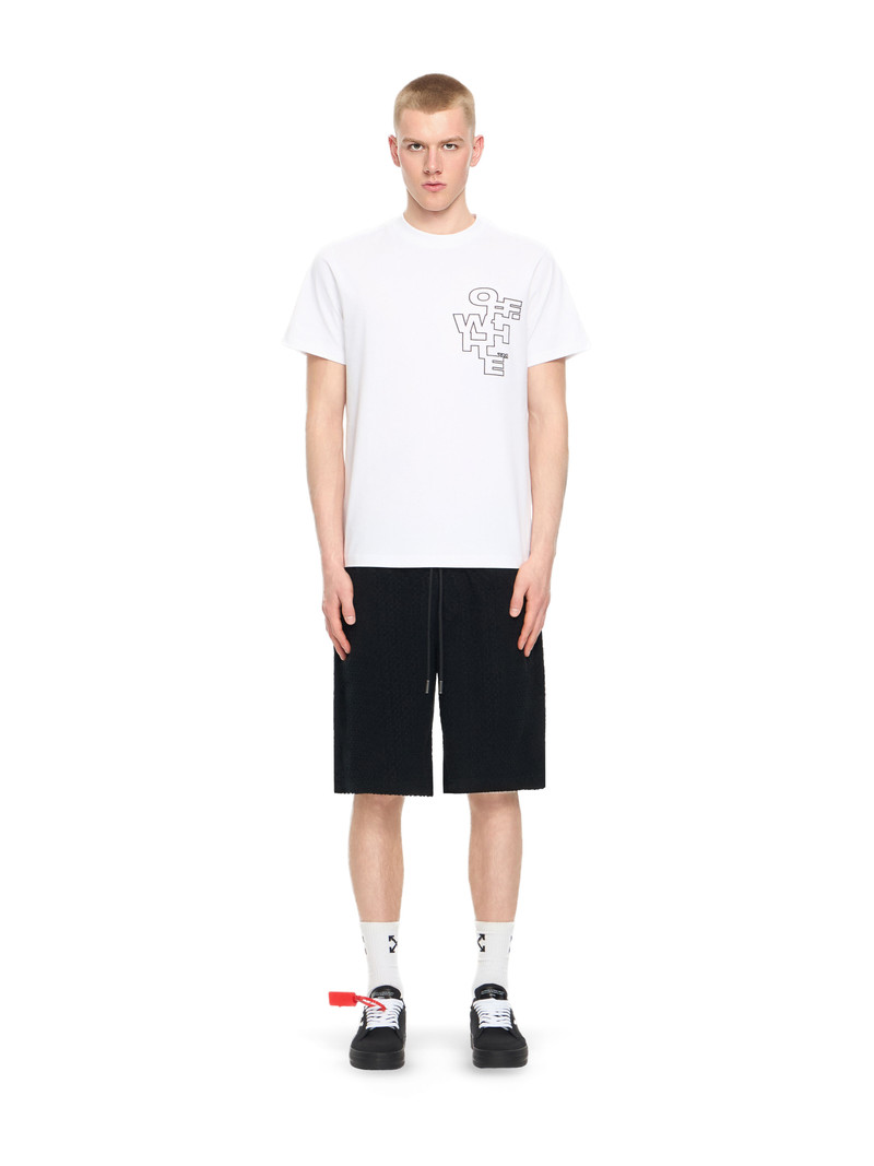 Slim Fit Outlined Signature S/S T-Shirt 1