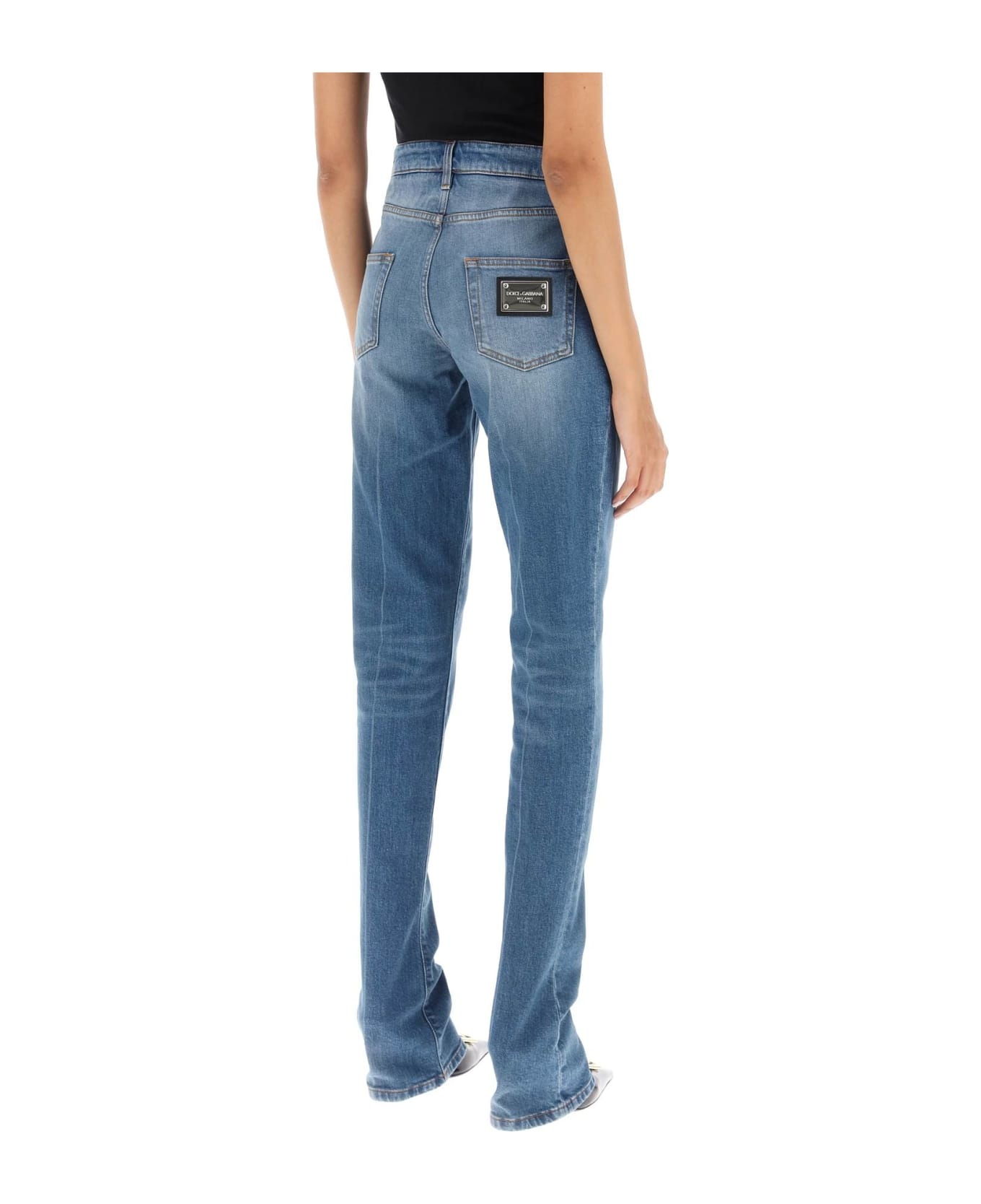 Low Rise Trumpet Jeans - 4