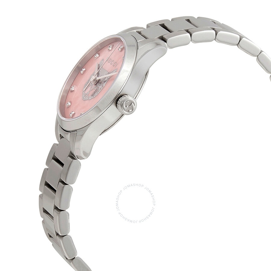Gucci G-Timeless Quartz Diamond Ladies Watch YA1265025 - 2