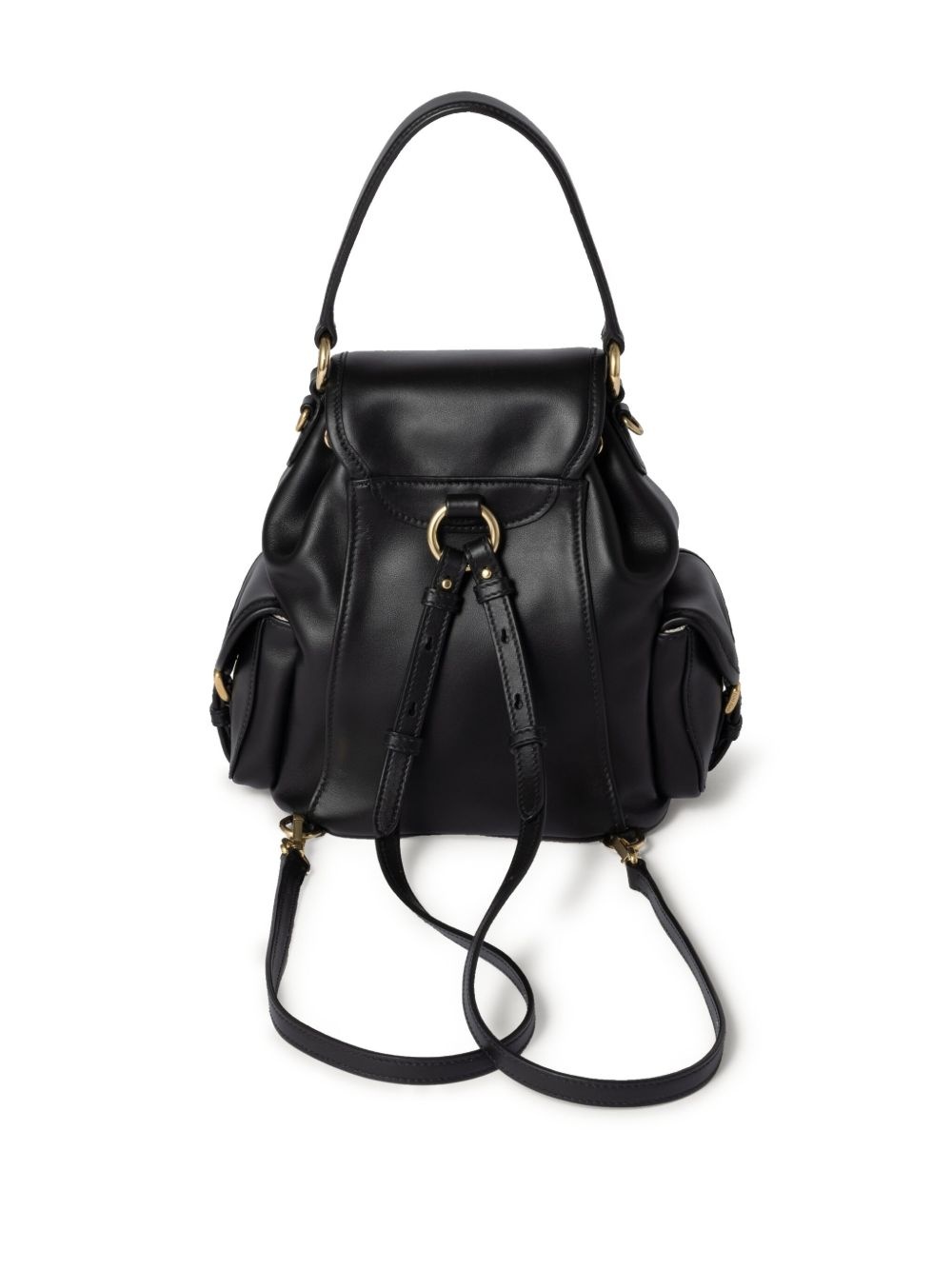 leather backpack - 2