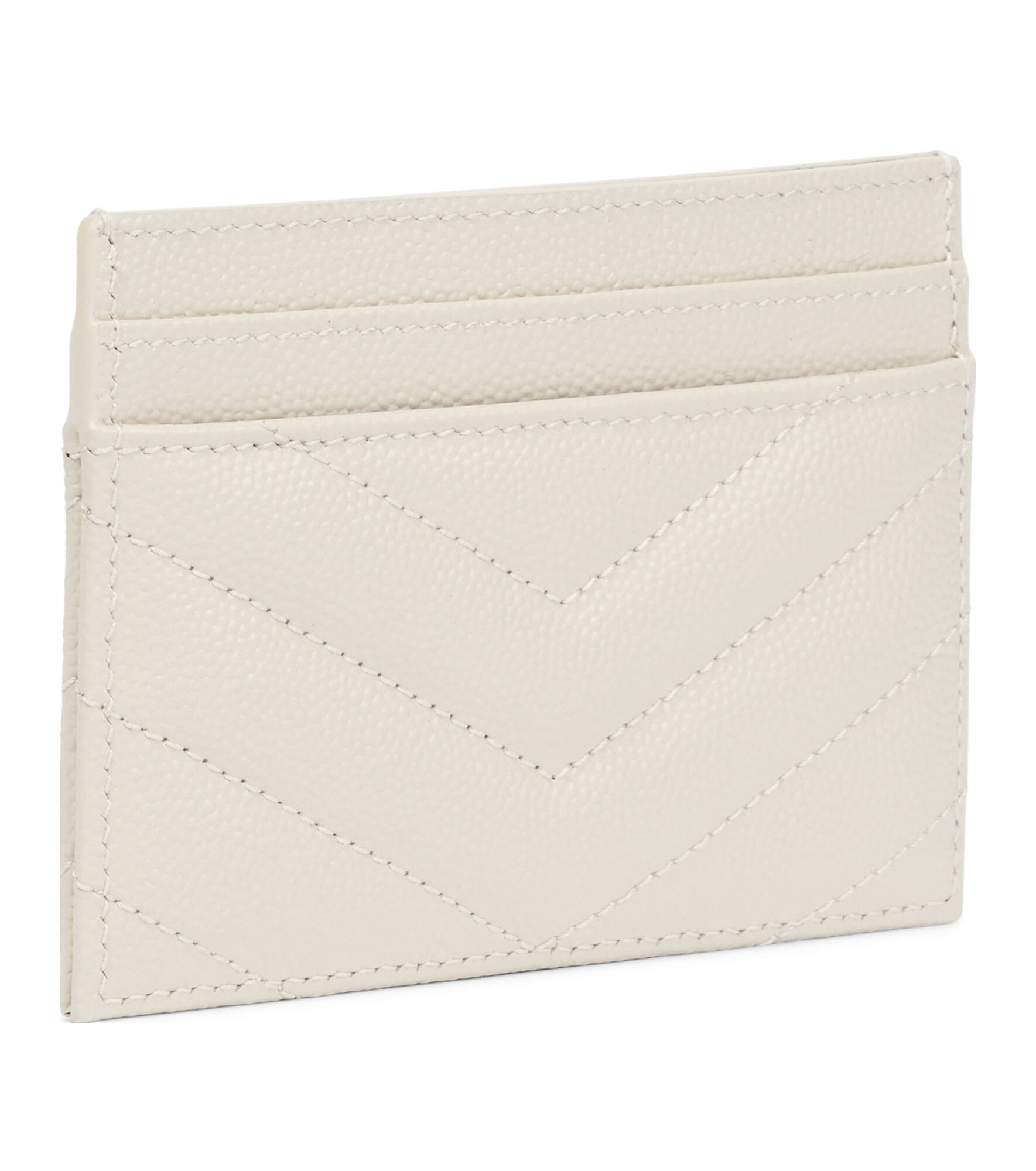 Monogram leather card holder - 3