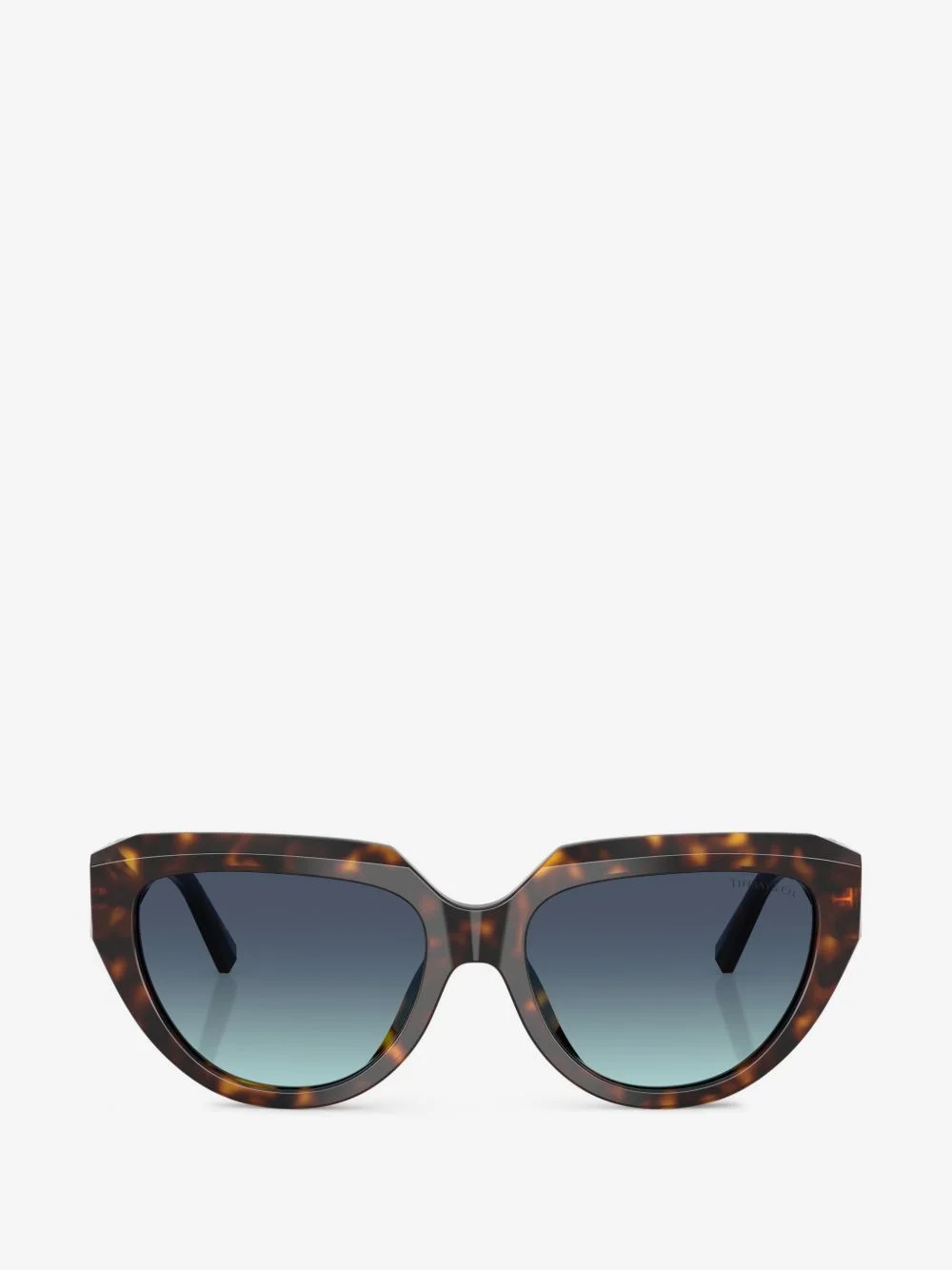 T-motif rectangle-frame sunglasses - 1