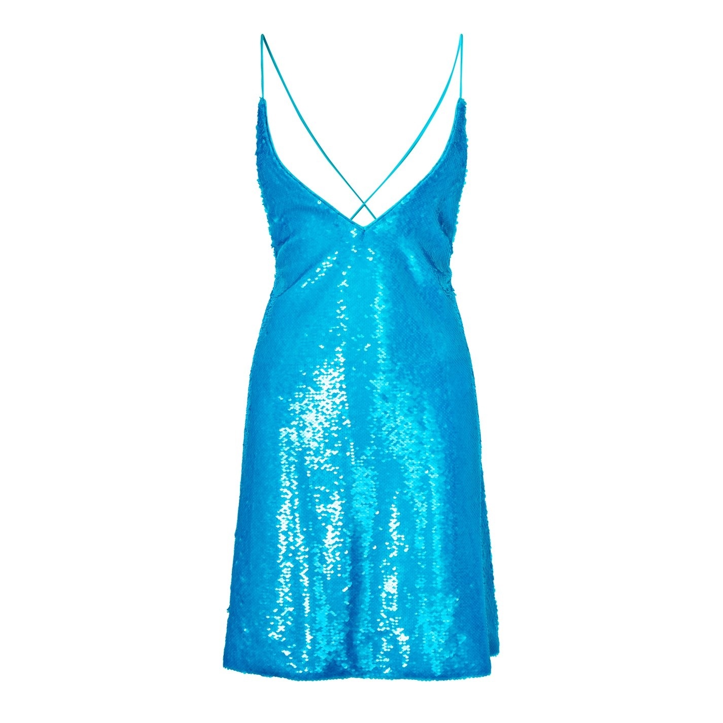 SEQUIN STRAPPY DRESS - 5