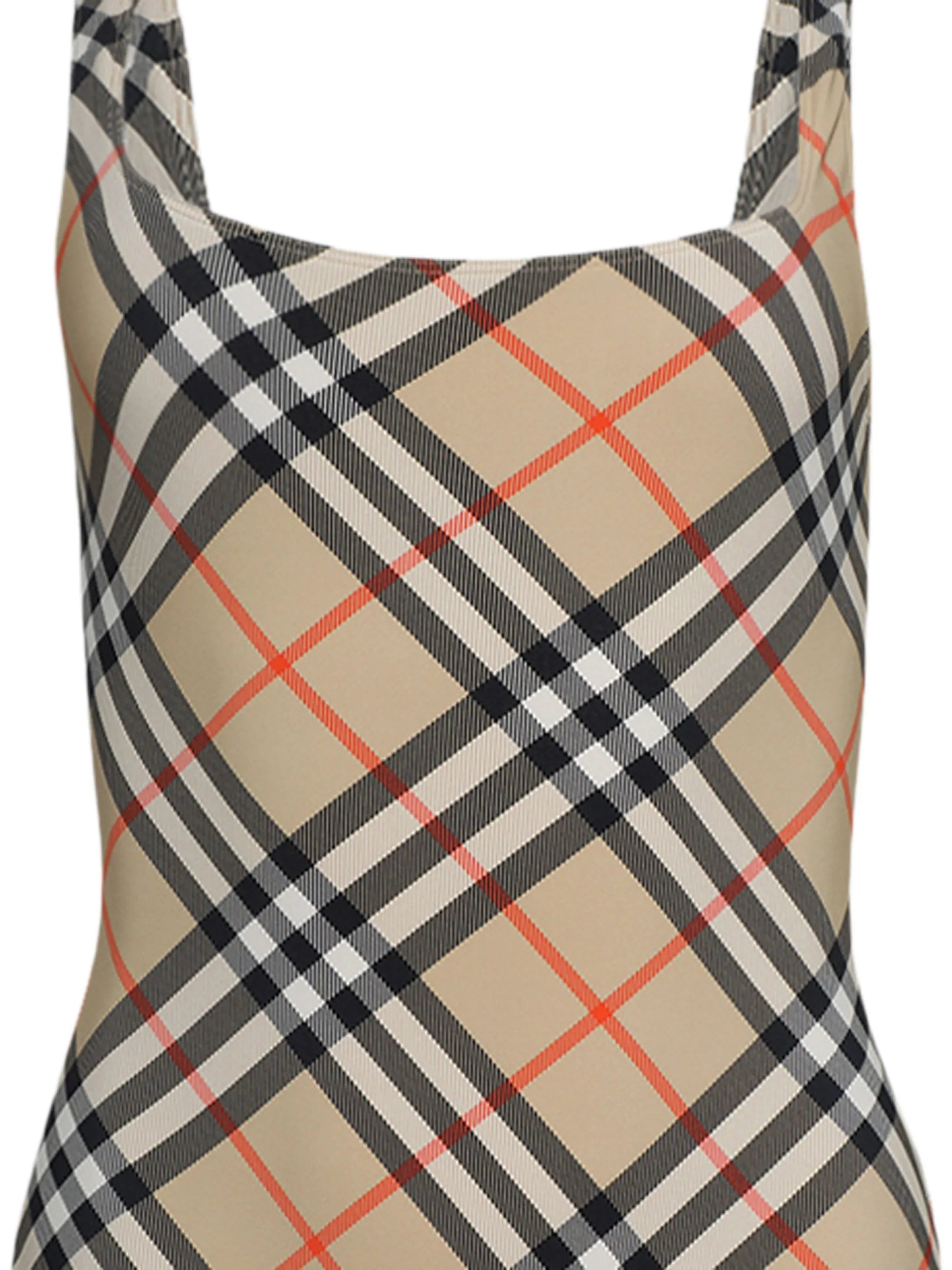 checked swimsuit - 2