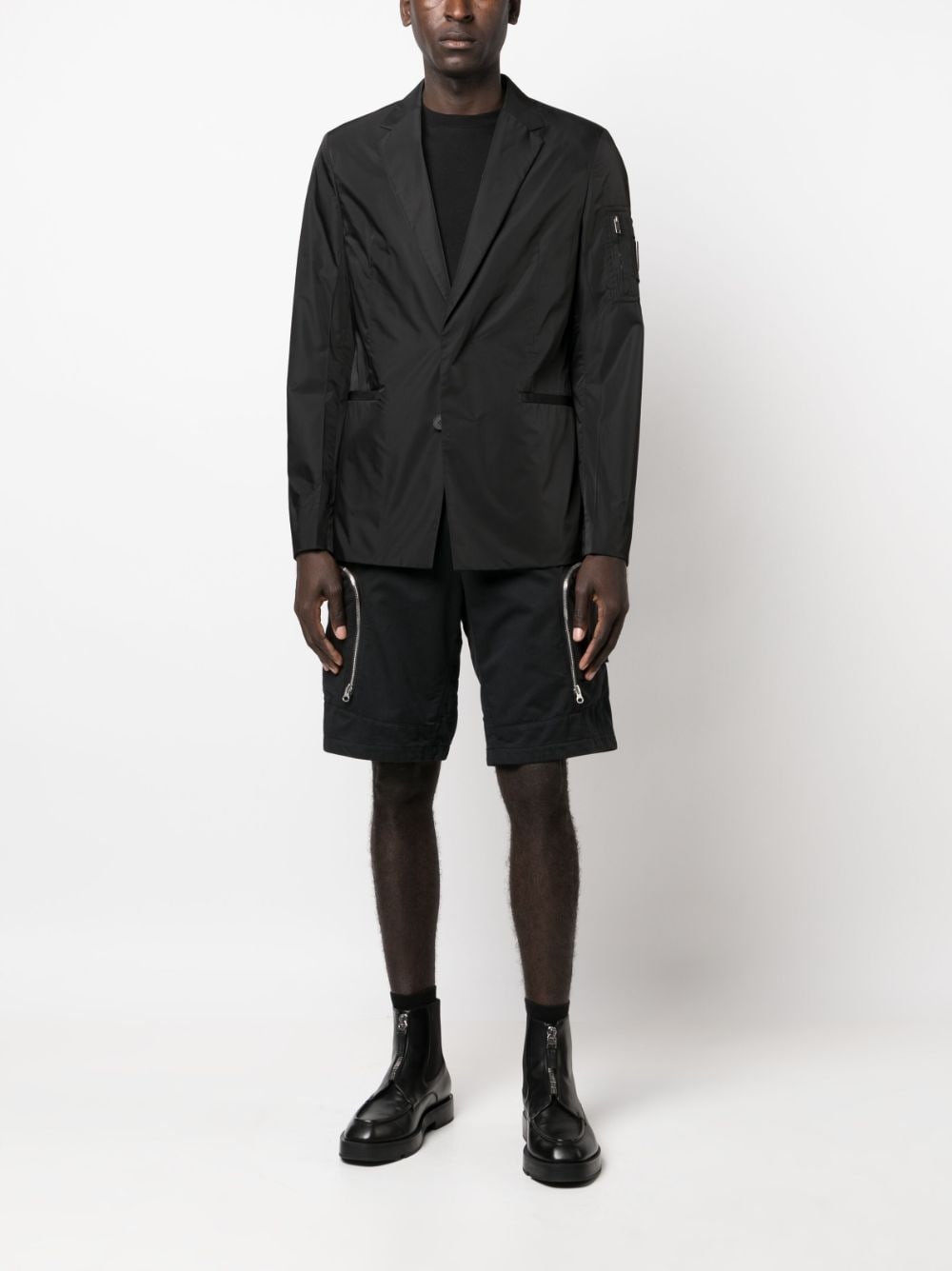 zip-pocket blazer - 2