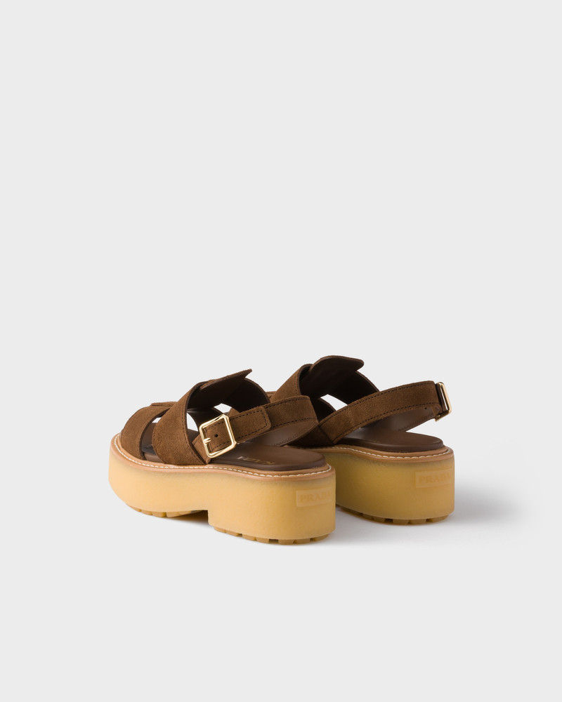 Suede sandals 4