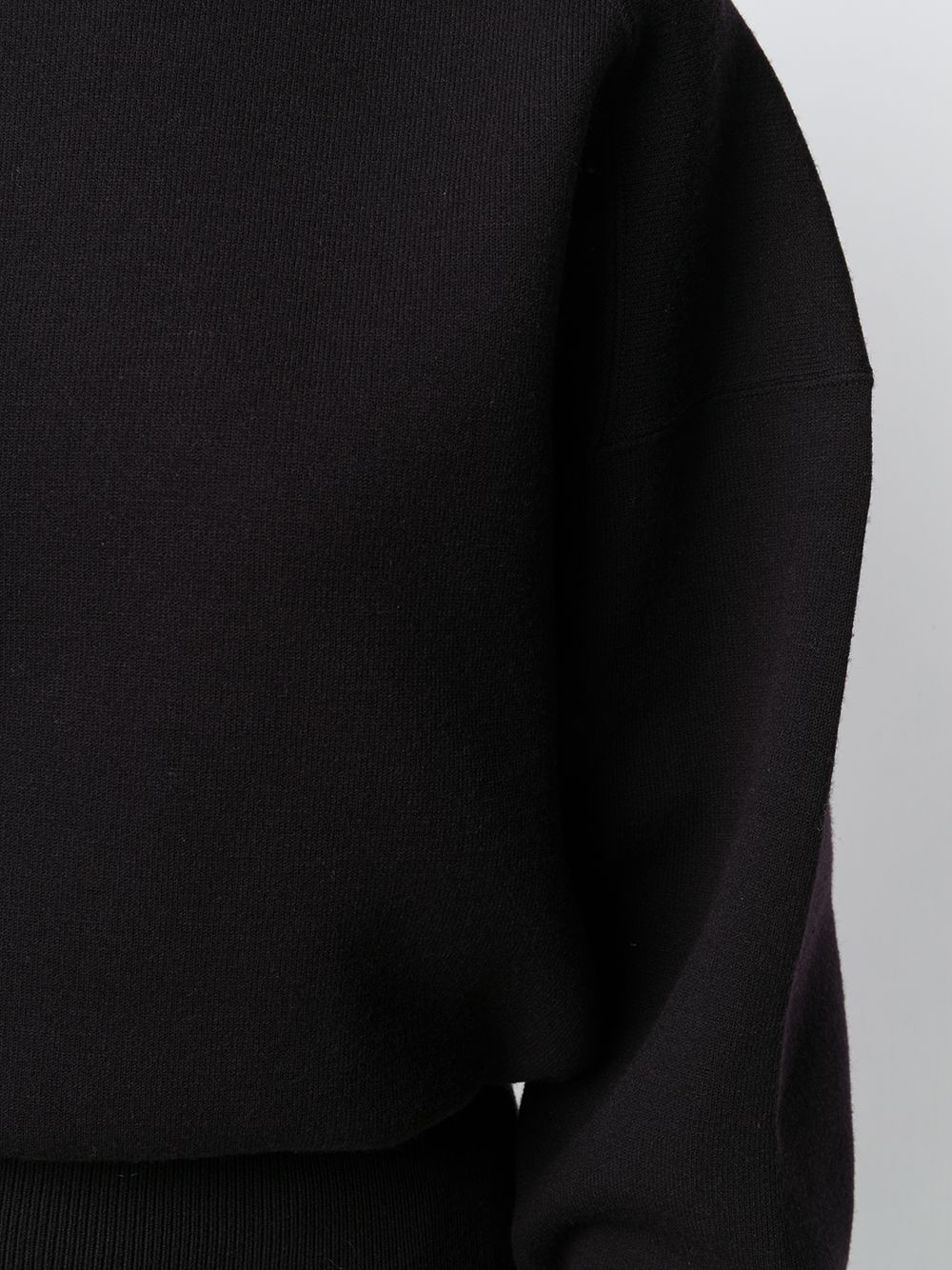 dolman sleeve crew neck jumper - 5