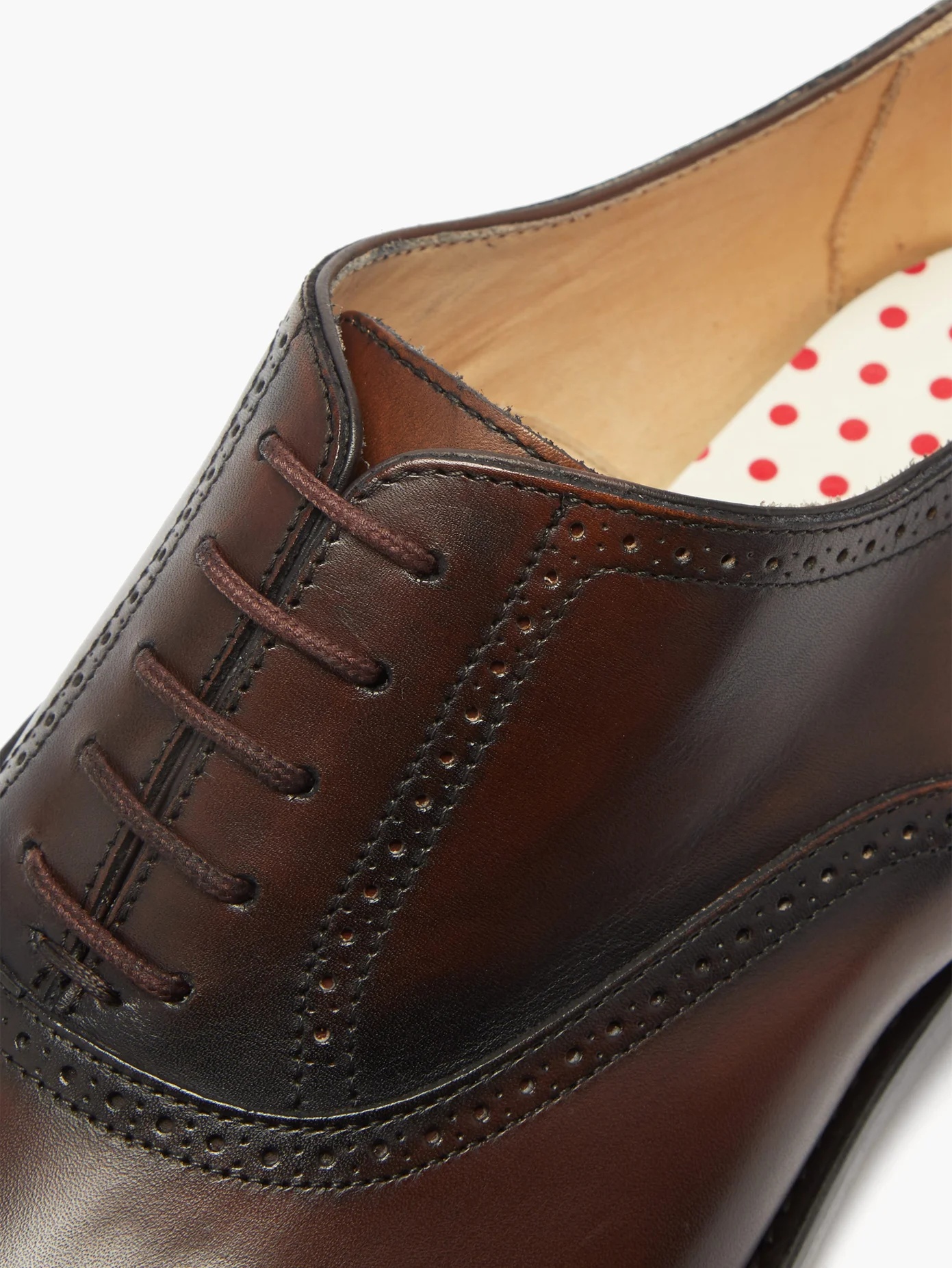 Sonnet leather oxford shoes - 6