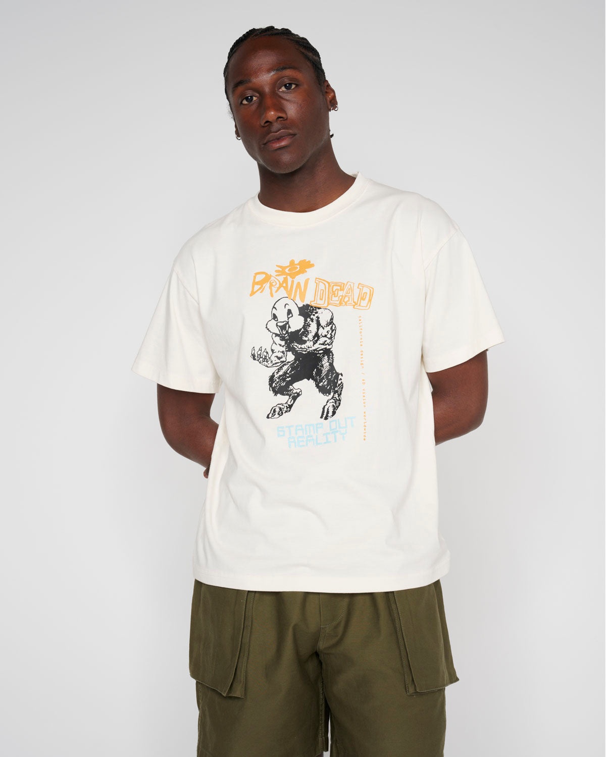 Duck Beast T-shirt - Natural - 4
