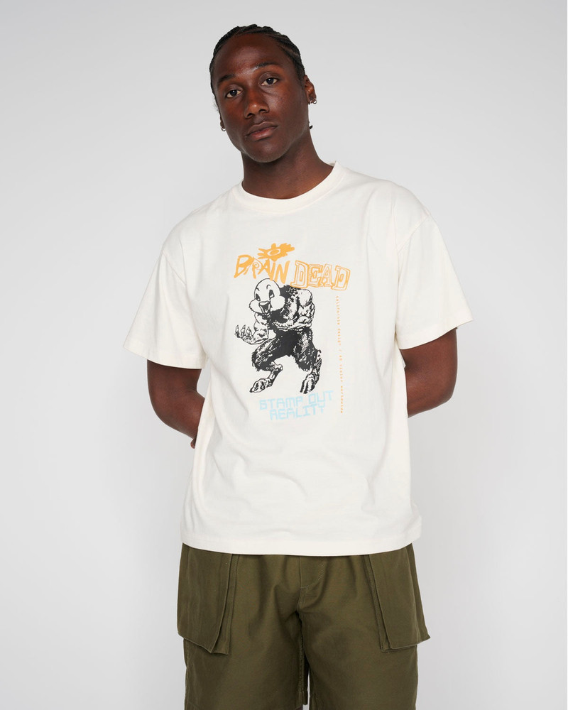 Duck Beast T-shirt - Natural 4