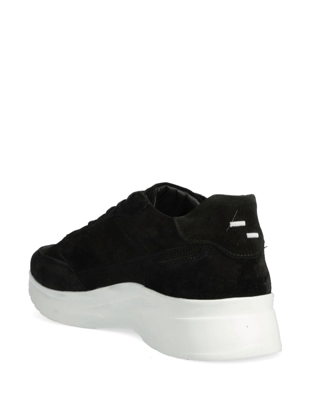 logo-print low-top sneakers - 3