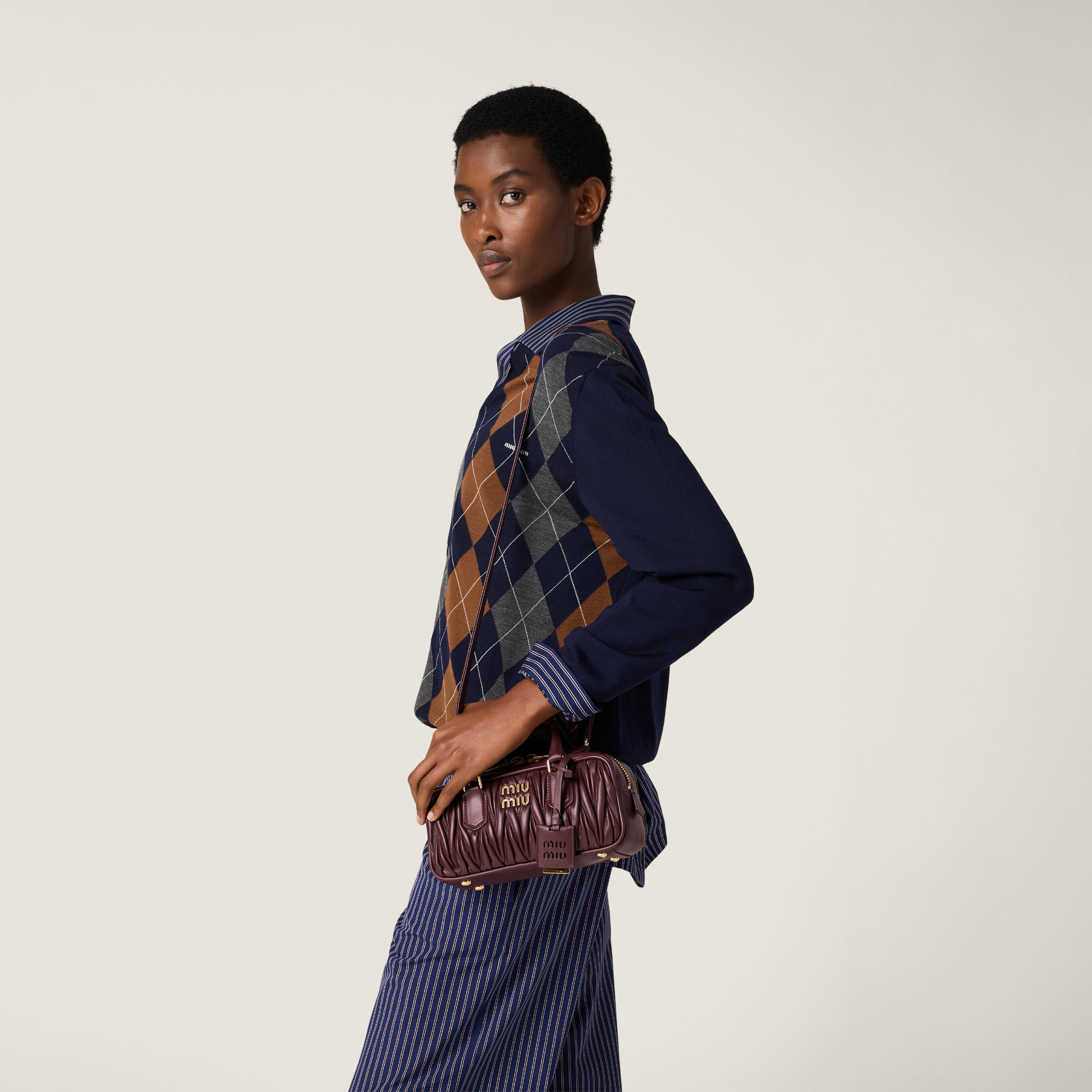 Arcadie matelassé nappa leather bag - 5