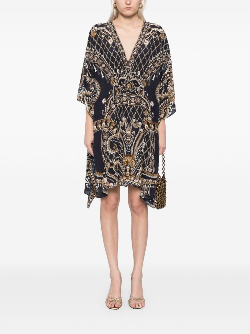 CAMILLA short printed kaftan outlook