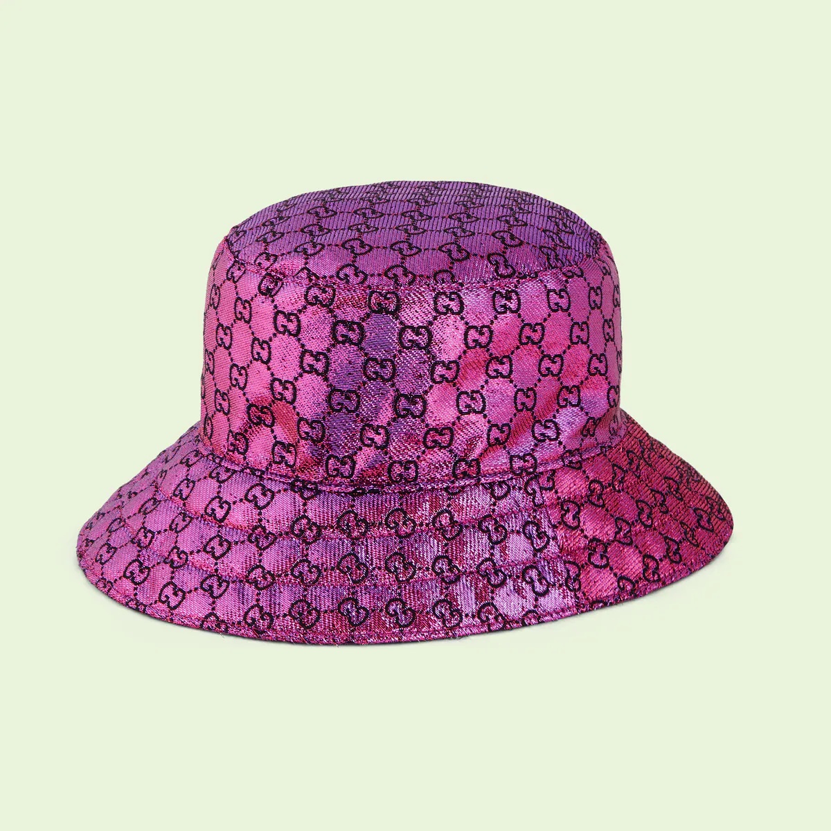 GG lamé jacquard reversible bucket hat - 5