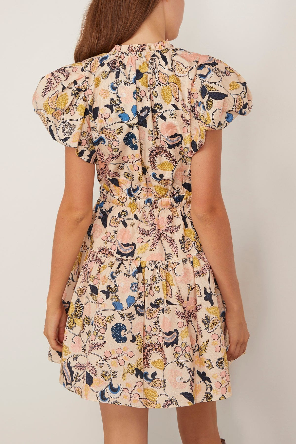 Izel Mini Dress in Magnolia - 4