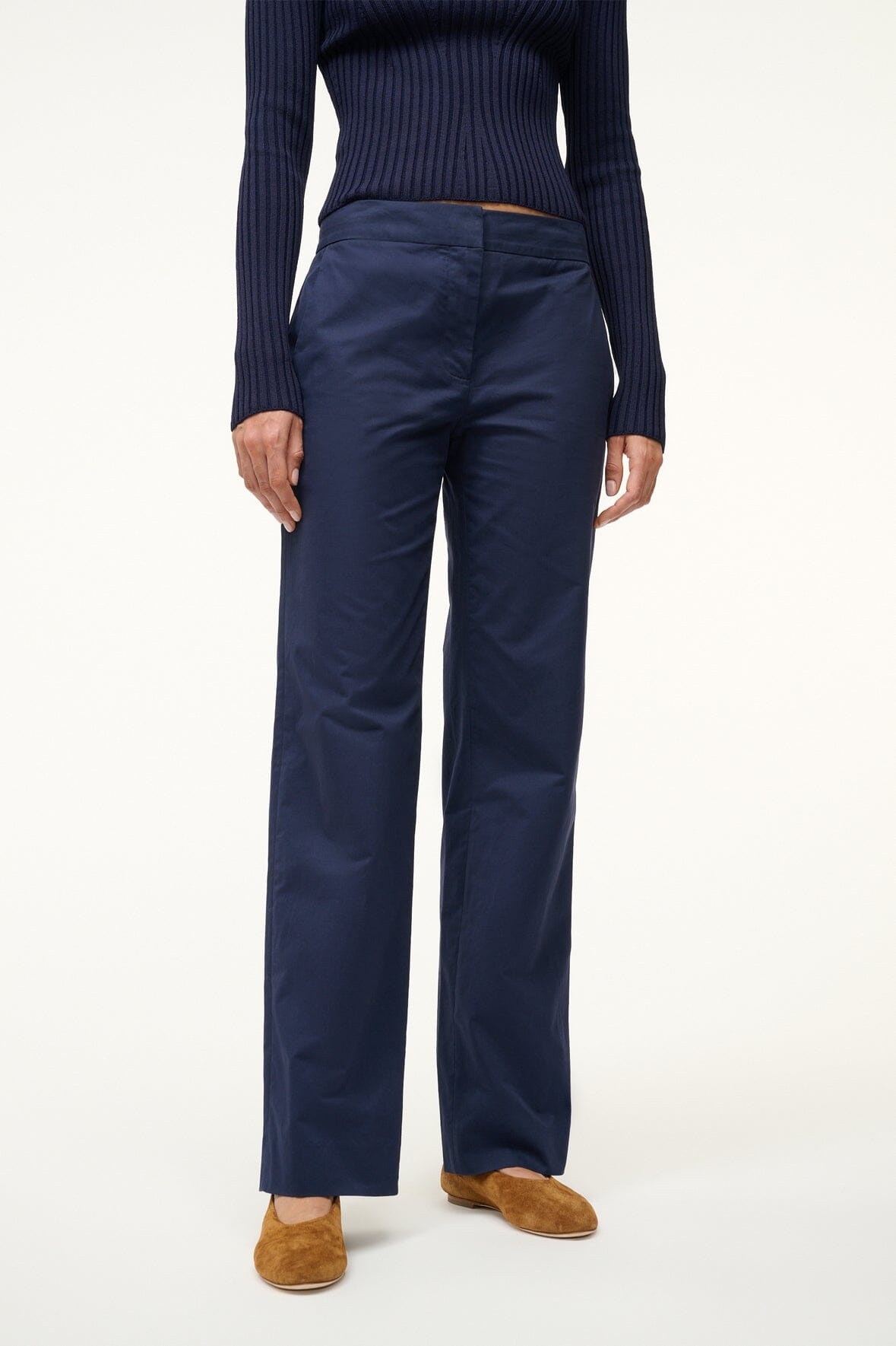 STAUD CHANDLER PANT NAVY - 3