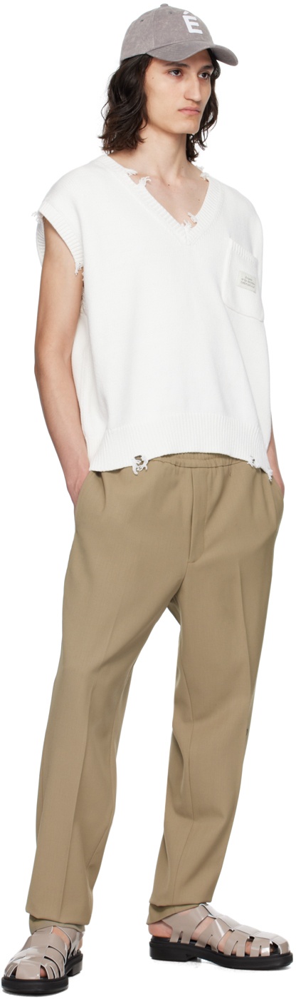 White Instant Destroy Sweater - 4
