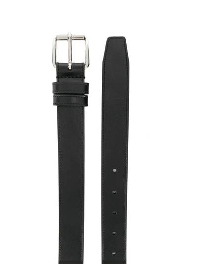 Comme Des Garçons square-tip leather belt outlook