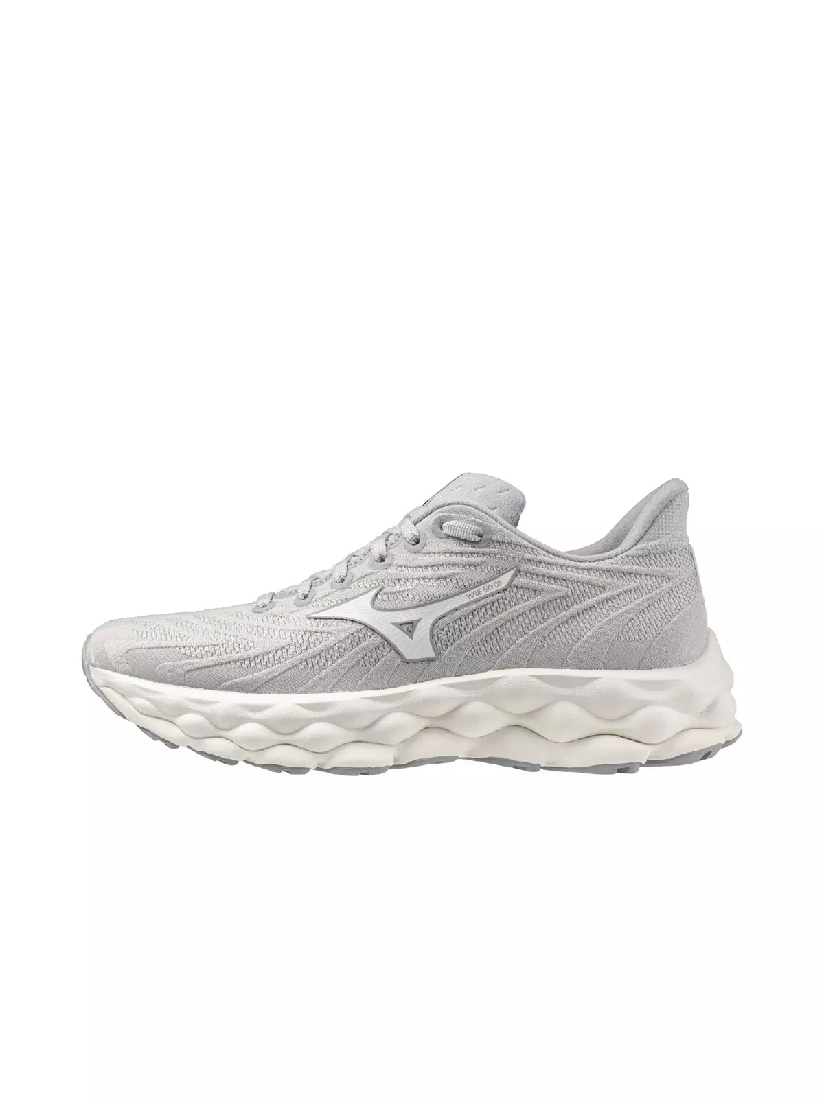 Wave Sky 8 "Harbor Mist/Snow White" Women's Running Shoe - 2