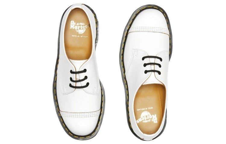 Dr. Martens 1461 Bex Made in England Toe Cap Oxford 'White' 27388100 - 4