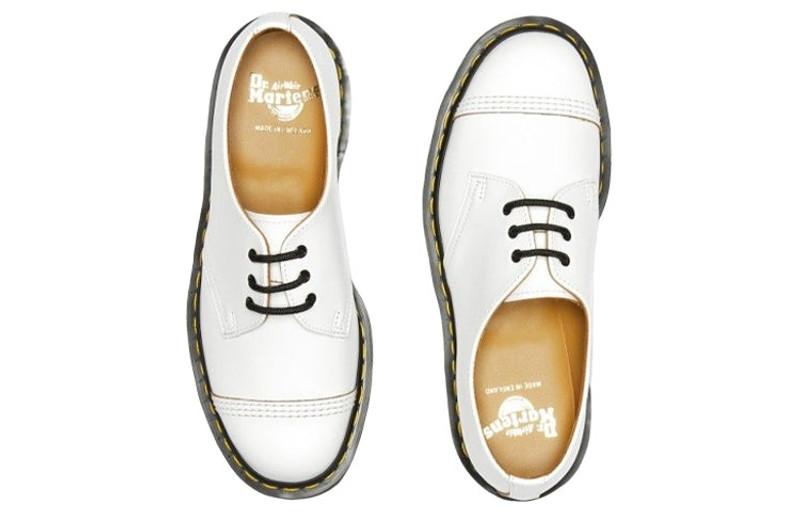 Dr. Martens Dr. Martens 1461 Bex Made in England Toe Cap Oxford 'White' 27388100 outlook