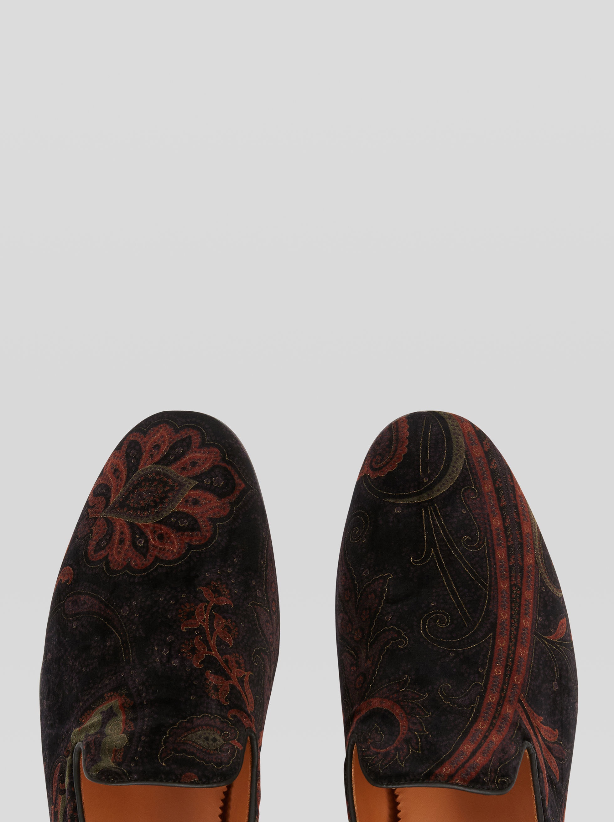 PAISLEY JACQUARD MOCCASINS - 2