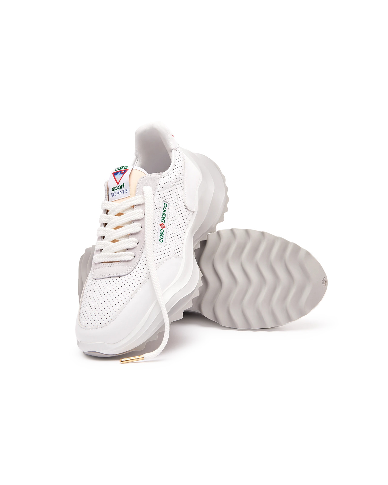 Womens Atlantis White Sneaker - 7