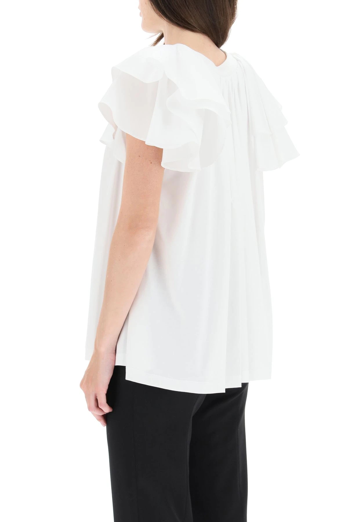 RUFFLED T-SHIRT - 4