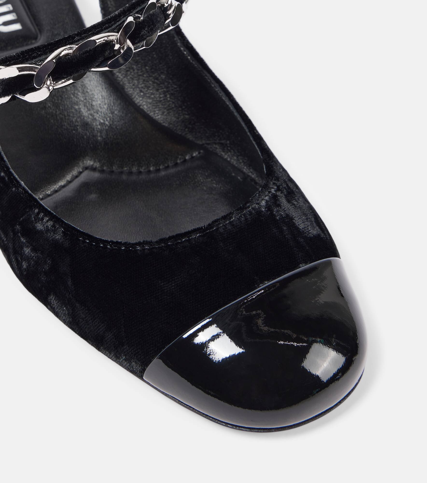 35 embellished velvet pumps - 5