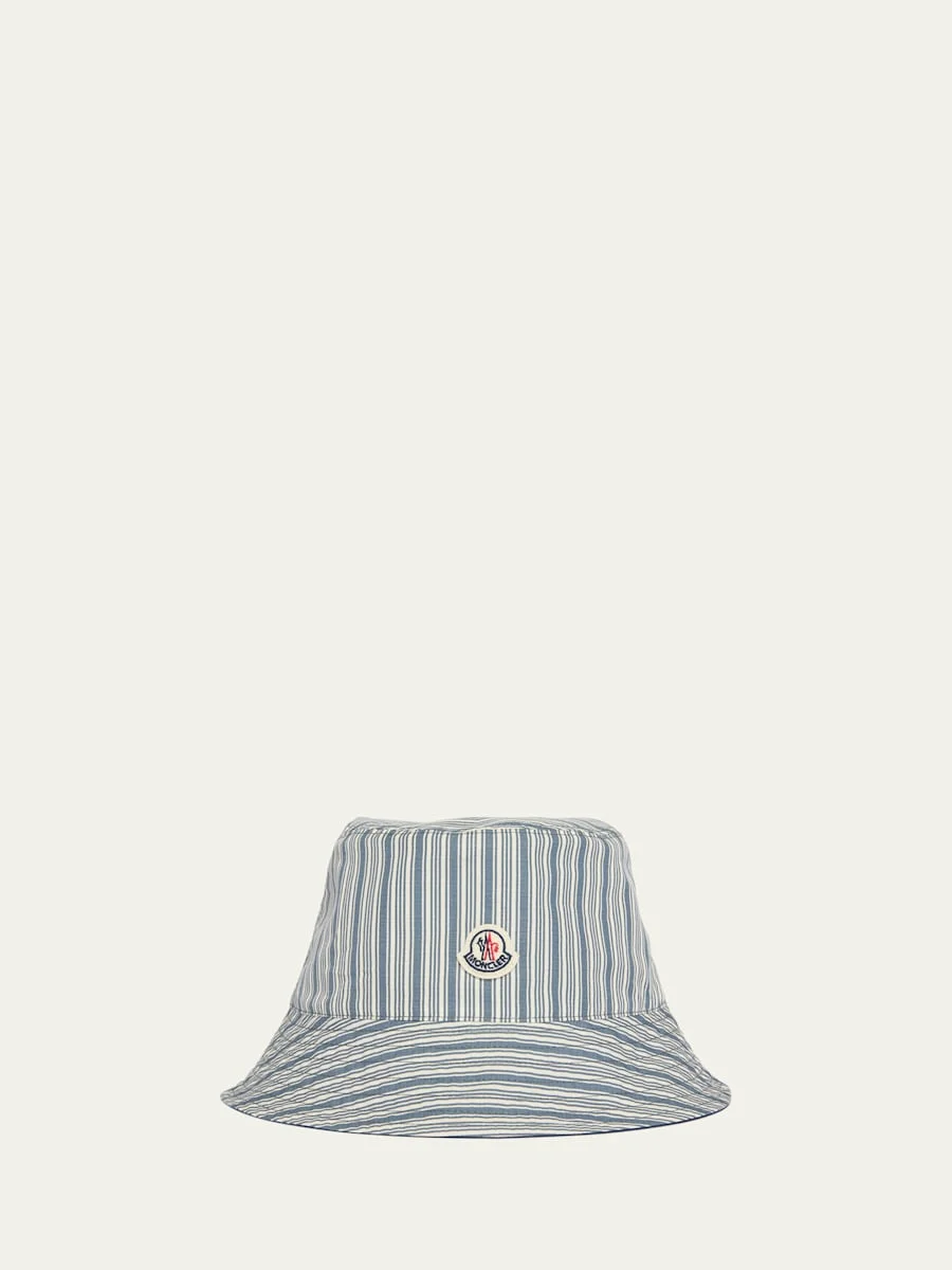 Men's Stripe Bucket Hat - 1