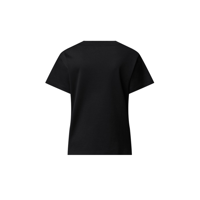 Washed Monogram Front T-Shirt 3