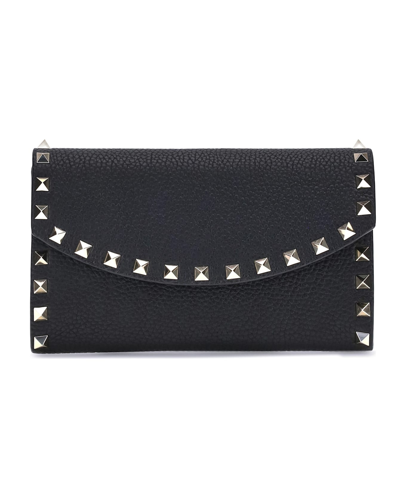 Wallet W/strap | Rockstud | Vitello Stam - 1
