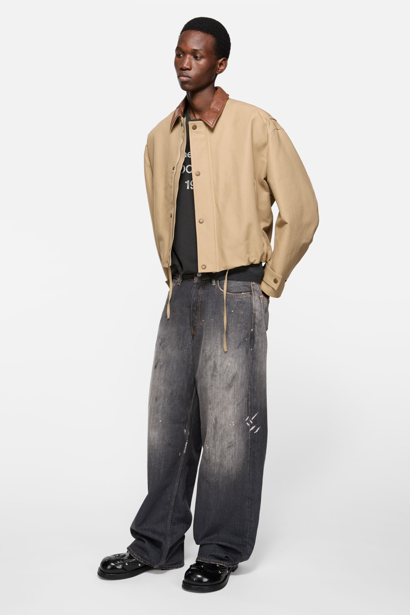 Acne Studios Baggy fit jeans - 1981 - Black outlook