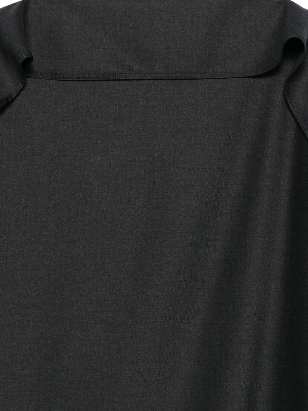 ruffled-collar midi dress - 3