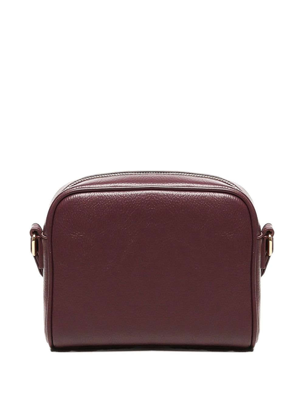 logo-plaque flap shoulder bag - 2