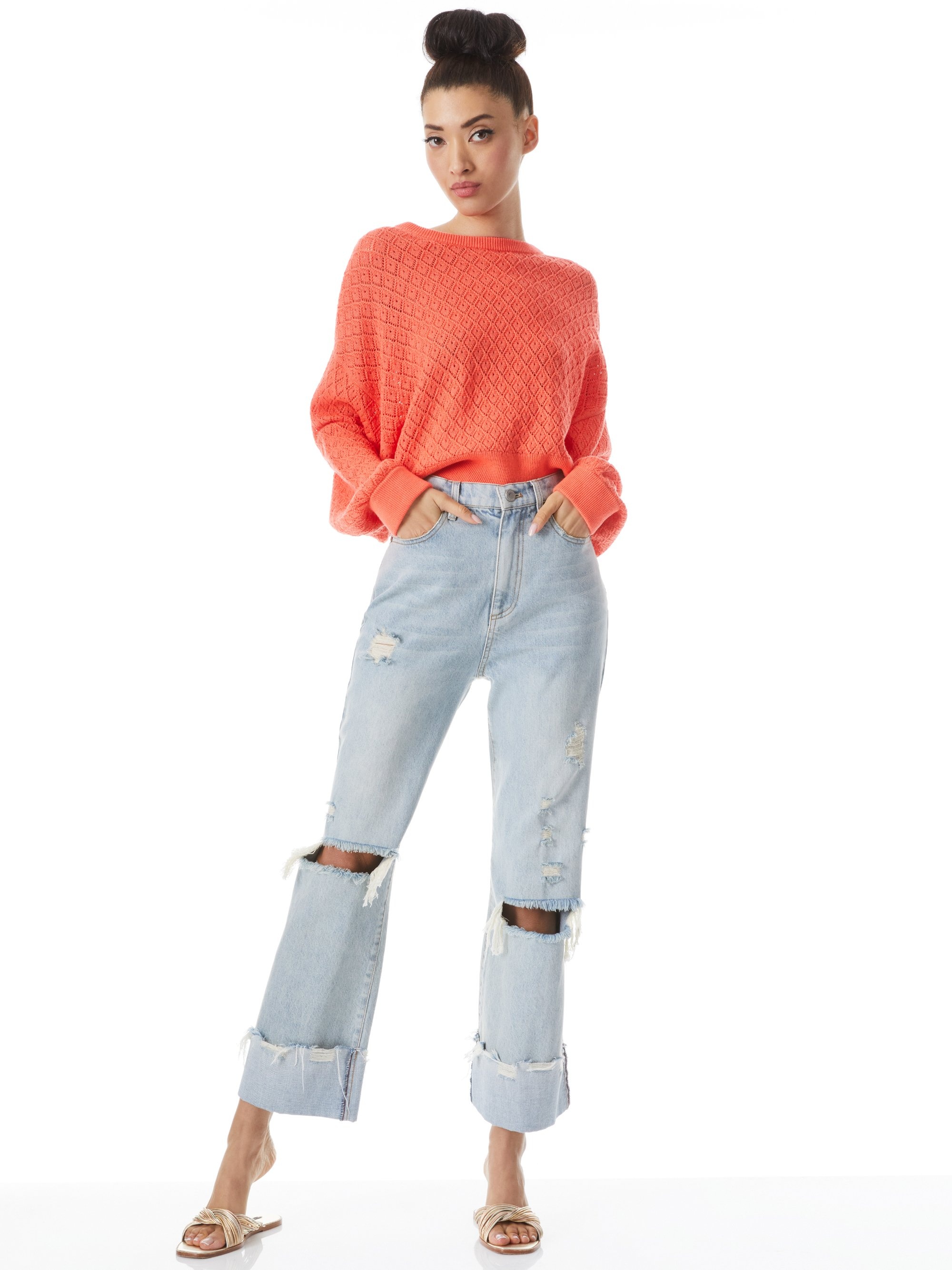 ANGELINE EASY CROP PULLOVER - 6
