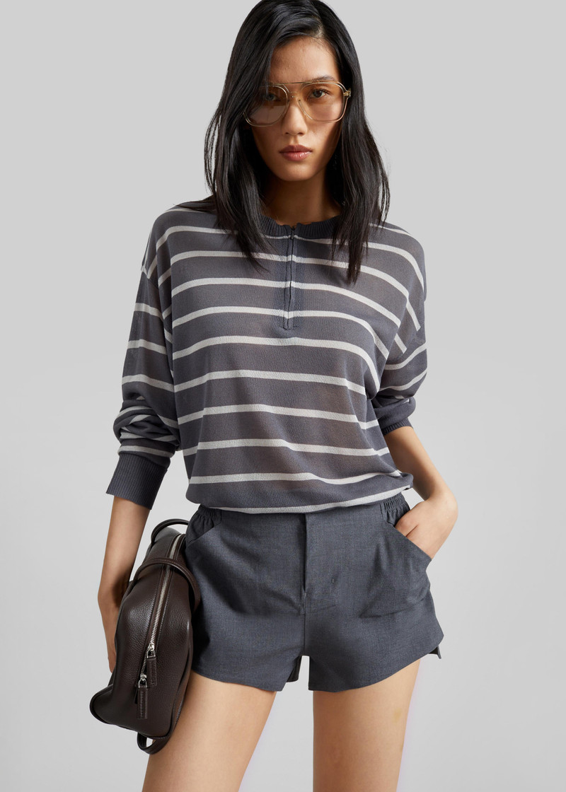 Coperni Technical Tailored Shorts - Grey 1