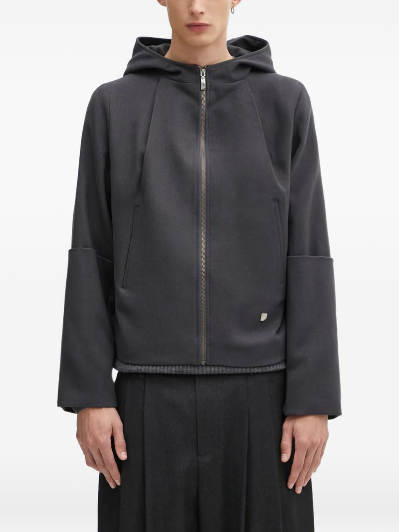 hooded zip jacket 1
