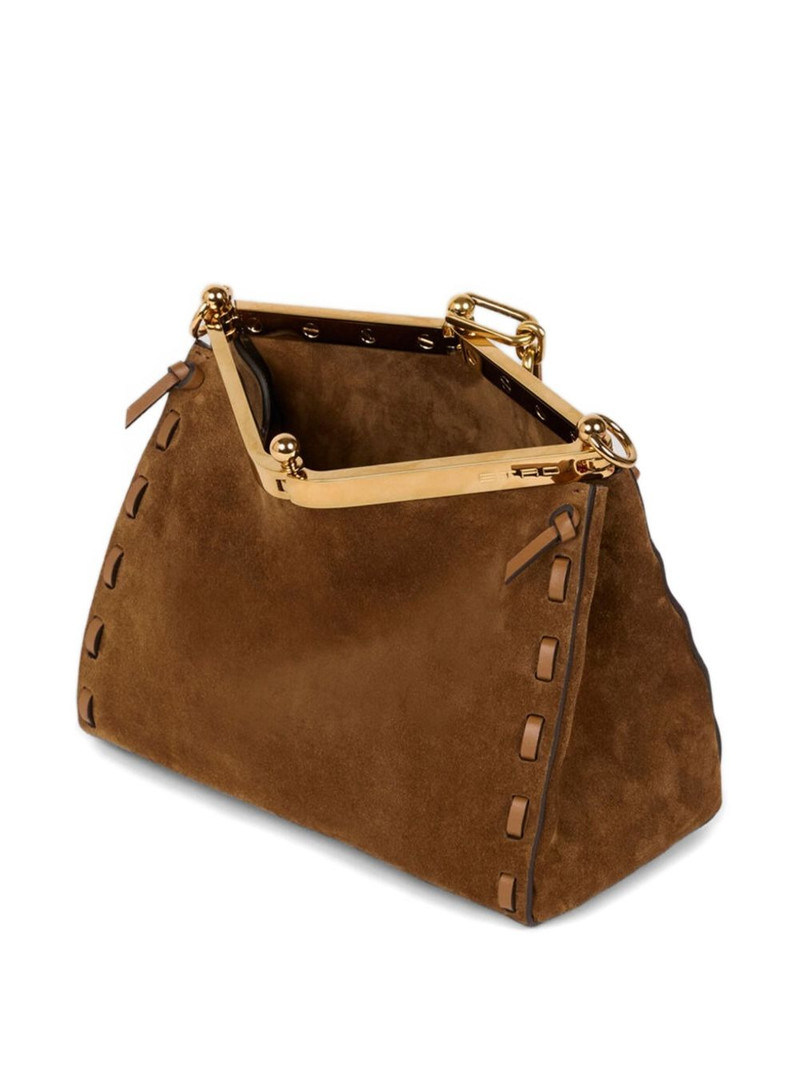 small Vela suede shoulder bag 3