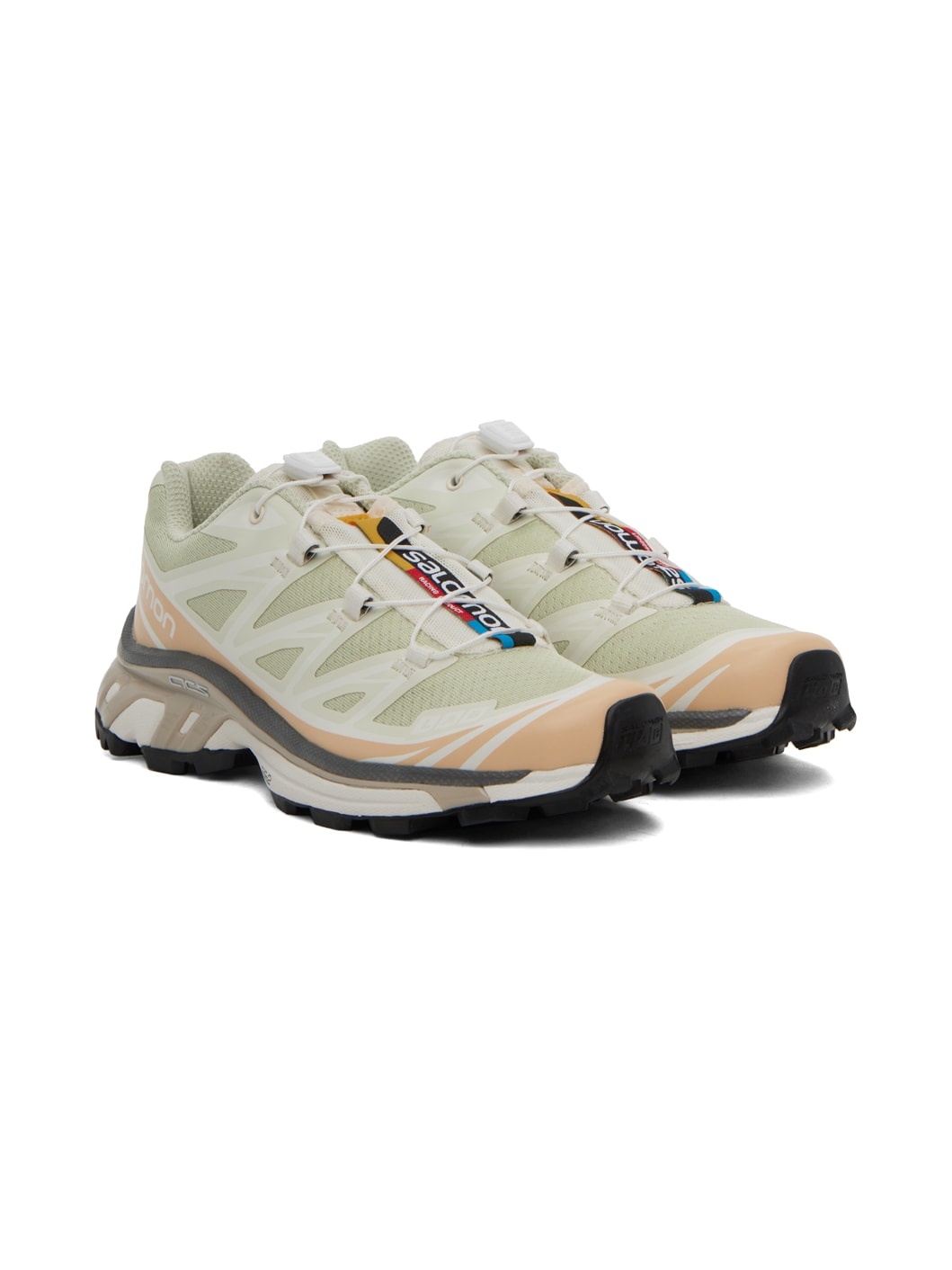 Green XT-6 Sneakers - 4